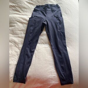 Lululemon Softly Suede pocket leggings